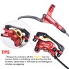 ThinkTop 4 Piston Bike Hydraulic Disc Brake, MTB Bicycle Oil