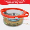 Tidy Monster [2025 Upgraded] Spin Mop Bucket System Set with