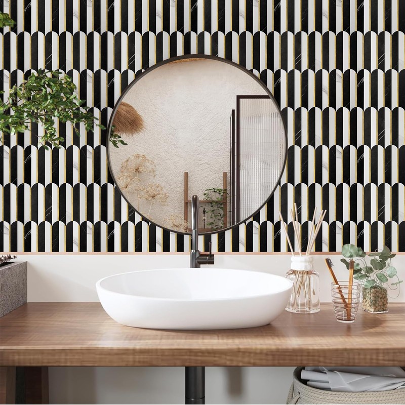 Vamos Tile Peel and Stick Backsplash Seamless Tile,Stick on Backsplash