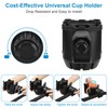 Accmor Stroller Cup Holder with Phone Holder, Universal Cup Holder,