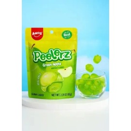 Gomitas Pelables Peelerz Amos Sabor Manzana Verde 62g