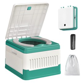 BORDEAG Potty for on the go, foldable toilet seat children, folding toilet for children, potty folding toilet children, potty for children, children's toilet with pockets, toilet for car, camping