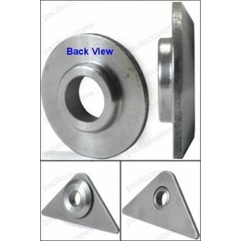 Stepped Weld Washer 3/4 Bolt Hole for 1/4 Plate for Reinforcing Steel Plate Or Repairing Oval Hole - Pack of (20)