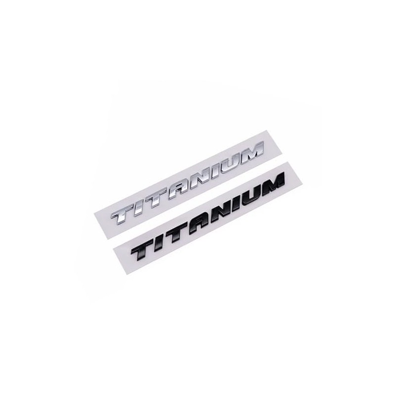 One Pc Titanium Rear Trunk Cars Trucks Rear Liftgate Badge