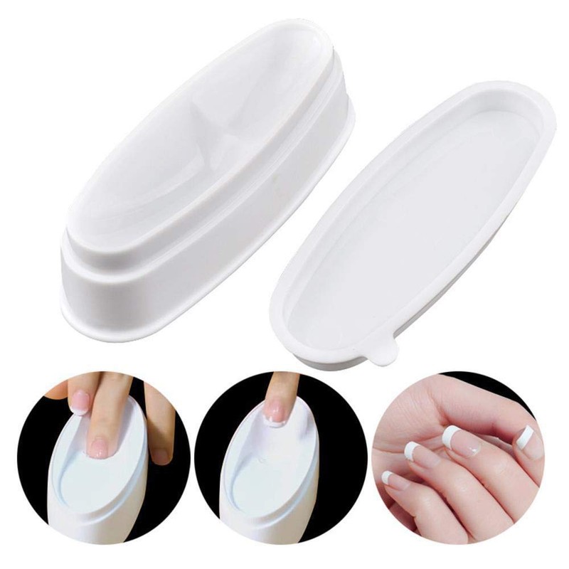Armear Fashion Nail Dipping Powder French Tray Manicure Mould Nail