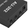 Stereo Mixer Audio Distributor 2 Input 2 Output 3.5mm Jack