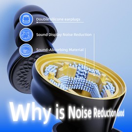 Ear Plugs – Ultra-Comfy Reusable Noise-Reducing Earplugs for Sleep, Deep Focus, Travel, Noise Sensitivity | Flexible Hearing Protection Black 2 Paris