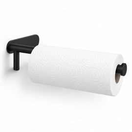 Self-Adhesive Stainless Steel Paper Towel Holder – No-Drill Wall-Mounted Roll Holder for Kitchen & Bathroom, 180 mm