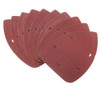 10pcs Mouse Sander Pads Sanding Sheets 800 Grits 5 Holes