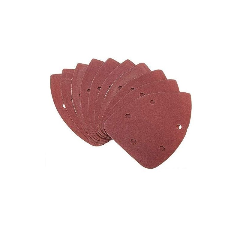10pcs Mouse Sander Pads Sanding Sheets 800 Grits 5 Holes