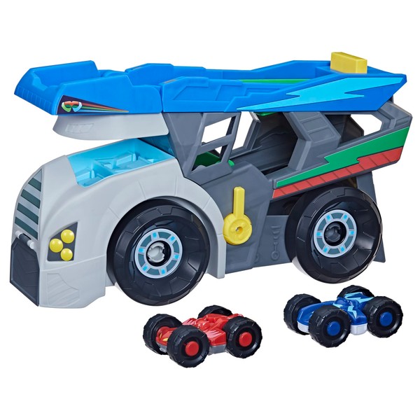 PJ Masks Power Heroes Hero Transporter Playset with 2 Duo