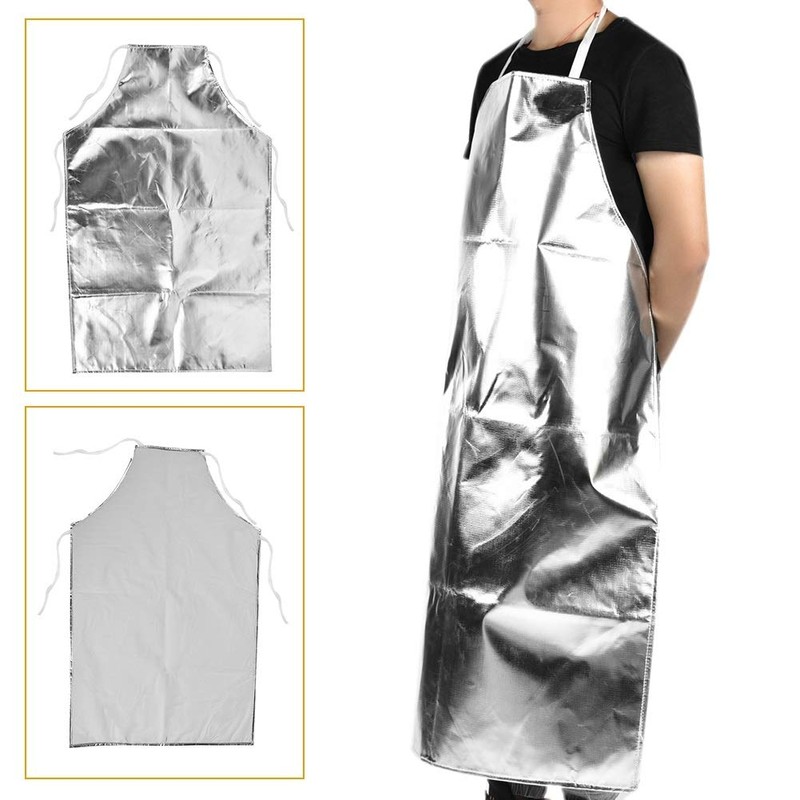 Nikou Heat Resistant Apron - 1000 Degree Heat Resistant Aluminum