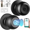 VEVOR Smart Door Knob, Fingerprint Smart Lock with APP Control,