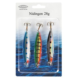 FLADEN Set 3 Nidingen Lure - Multi, 18 g