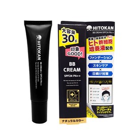 Dr. Hitocell SPF24/PA++ Men's BB Cream, Large Capacity, 1.1 oz (30 g), Made in Japan, Sunscreen for Acne Scars