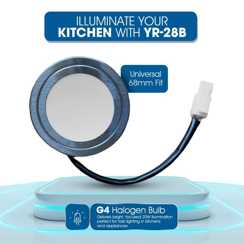 YR-28B Kitchen Appliance Light Bulb Replacement – 12V 20W LED