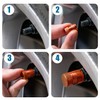 Tire Valve Stem Caps - 4 Pack Anti-Corrosion Premium Anodized