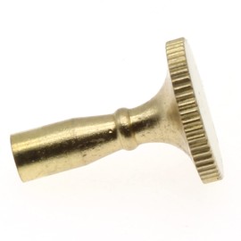 Brass Lamp Turn Knob 1 Pcs On/Off Replacement Light & Fan Knobs Lamp Socket Knob [FDXGYH,Gold]