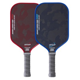 Pickleball Paddles Set of 2,2-Pack Pickleball Paddle,Aramid Fiber & T700 Carbon Fiber Pickle Ball Paddle,16MM Rackets for Superior Control & Strong Power,Unique Camouflage Texture,USAPA Approved