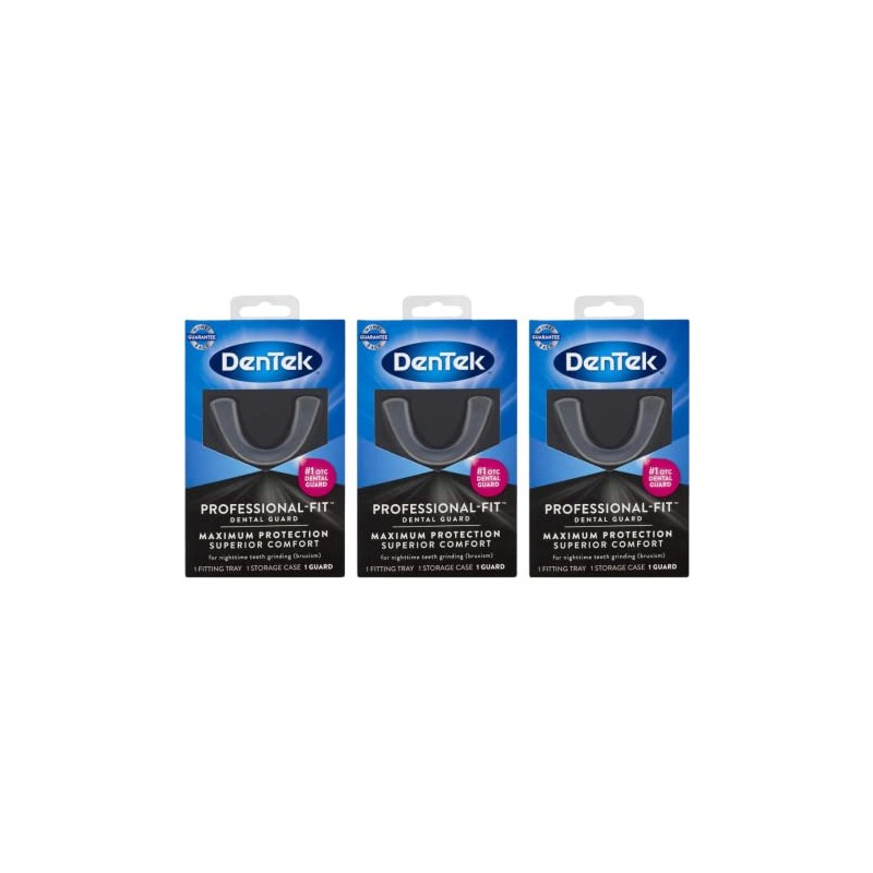 DenTek - Protector dental profesional de máxima protección (3 unidades)