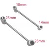 Hinge Hole Adjustment Wrench, Adjustable HingeHole Opener, 14-19mm Hinge Repair