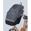 Kawasumi Seisakusho KW-747BD/BK Bicycle Front Child Cover, Black/Color Dot