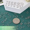 500pcs Stainless Steel Open Jump Rings Bulk 12mm Outer Diameter