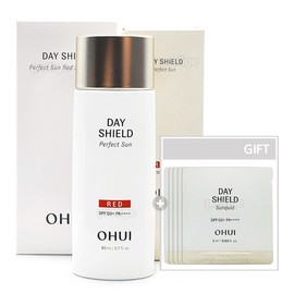 Ohui Day Shield Perfect Sun Red 80ml Large Capacity + Sunquid 60ml / 오휘 데이쉴드 퍼펙트 선 레드 80ml 대용량+선퀴드60ml