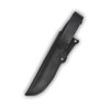 Barsony Black Leather Knife Sheath for Mora Knives