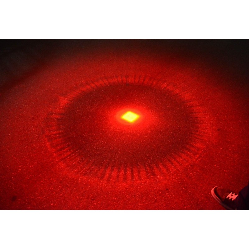 STR-High Power One Mode Red LED Flashlight, Powerful Single Mode