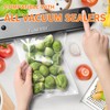 FUNFERY Pre-cut Vacuum Sealer Bags for Food, 200 Quart 8"