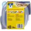 Glad GladWare Tall Entree Food Storage Containers - Large Square