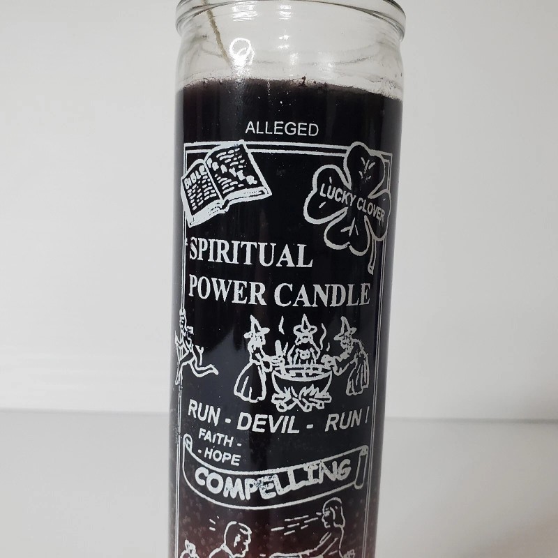 Spiritual Candle Jinx Removing Alleged Power Vision Candle Lucky Wishes