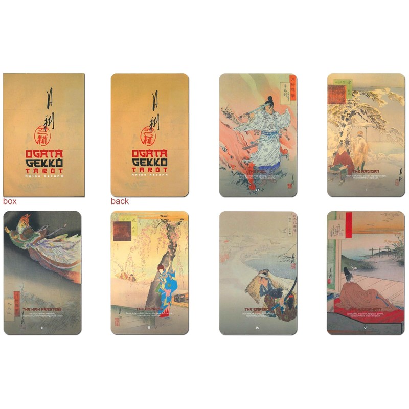 Tarot Card Divination Ogata Tsukiko Tarot (Large Arcana Only, 22