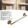 All Copper Bathroom Towel Bar European Style Wall Mounted Towel