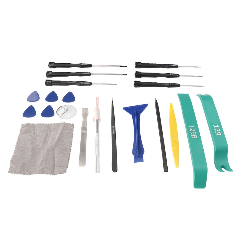 Professional Electronics Opening Pry Tool Repair Kit with Metal Spudger