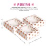 Anniversary House 3-pack Small Treat Boxes, Rose Gold Polka Dot