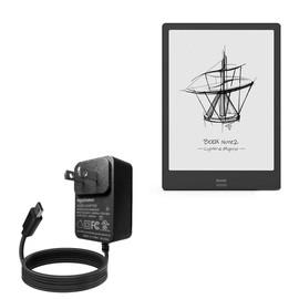 BoxWave Charger Compatible with Onyx Boox Note 2 - Wall Charger Direct (5W), Wall Plug Charger for Onyx Boox Note 2