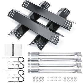 Hisencn Grill Parts for Kitchen Aid 720-0954, 720-0954GA, 720-0733, 720-0733A, 720-0745D, 730-0733, 730-0733A, 730-0954GA, Heat Tent and Grill Burner Replacement Parts for Kitchen Aid 4 Burner Grill