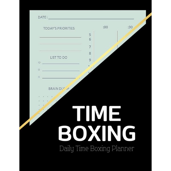 Time Boxing Daily Time Boxing Planner: Daily Scrum Time Block