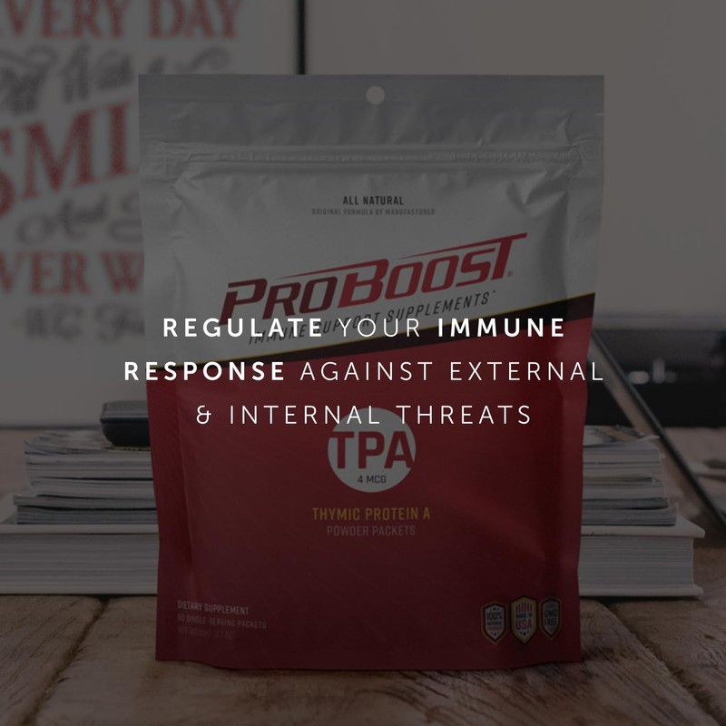 ProBoost, 4 McG Thymic Protein A (TPA) Powder Packets -