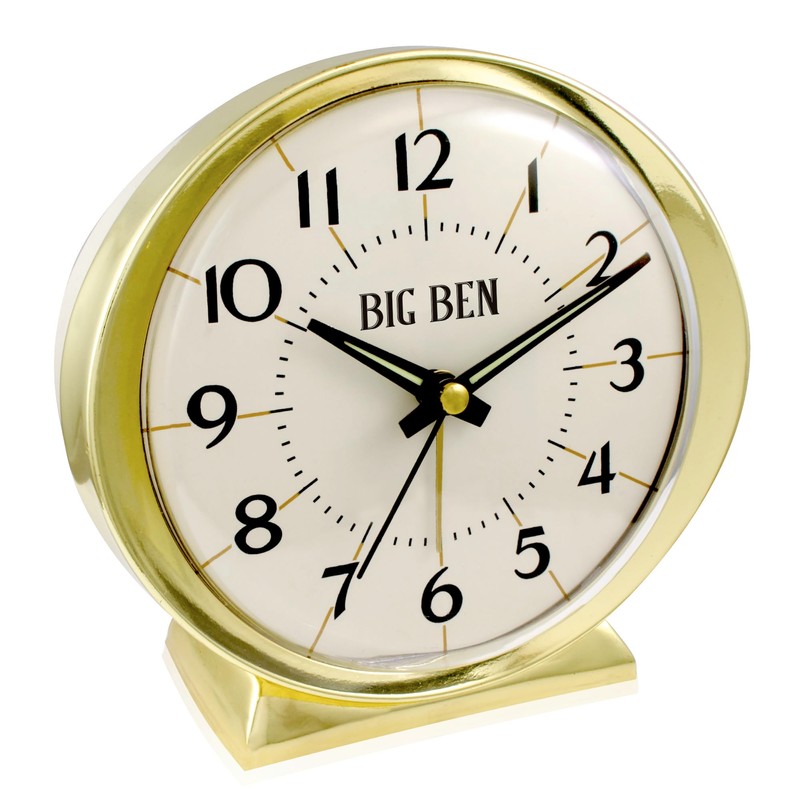 Westclox Big Ben Classic Battery Operated Alarm Clock with Lumnious