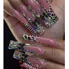 Aegenacess Press on Nails Square - Extra Long Fake Nails