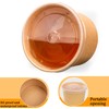 Disposable Paper Soup Bowls with Lids, 8 OZ, 75 Pack