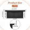 WADORN 4-Piece Organiser Insert for Wallet Conversion Kit, Clutch Designer