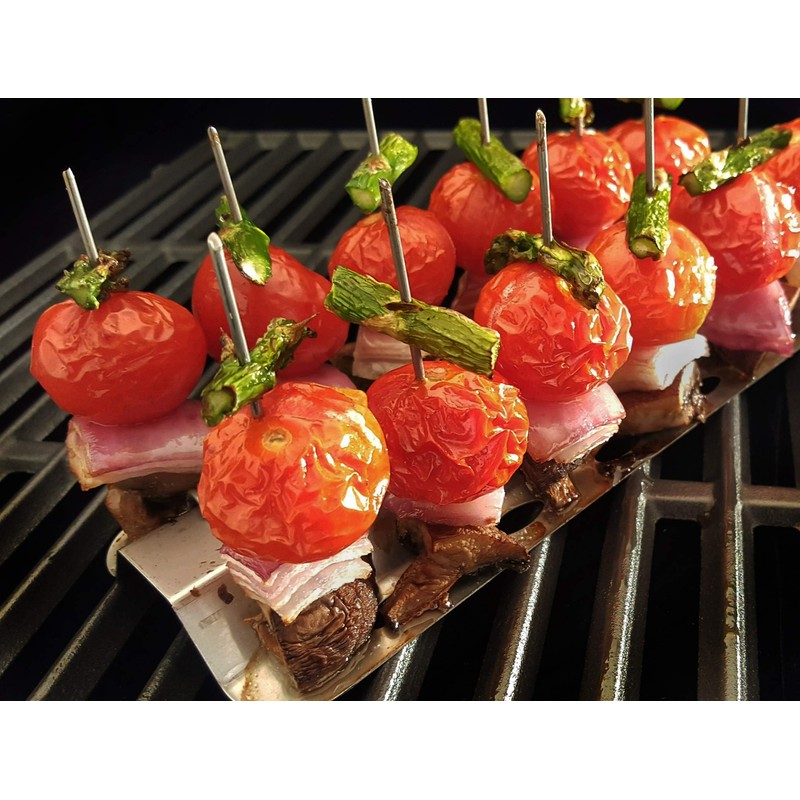 VertiGrille Vertical Skewer Rack (12 skewers) - Air Fryer Rack