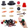 600 piezas de kit de manualidades de muñeco de nieve