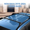 220LBS Roof Rack Cross Bars for 2019-2025 RAV4 XLE XSE