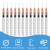 Pack of 30 1 ml Syringes, Plastic Syringes with Caps,