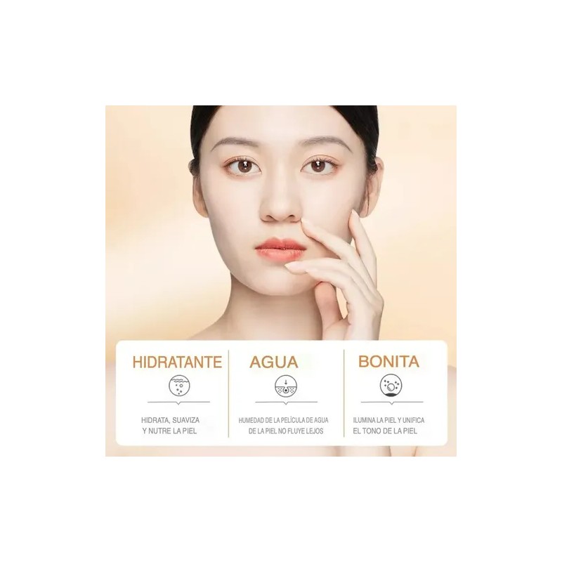 Rutina Facial Vitamina C Hidratante Aclara Manchas Kit 6 Pzs